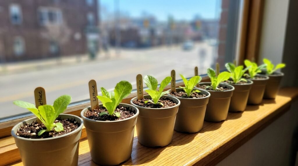 grow lettuce indoors