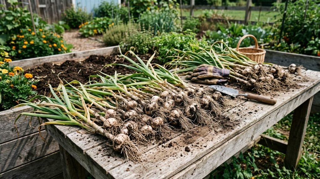 grow garlic at home