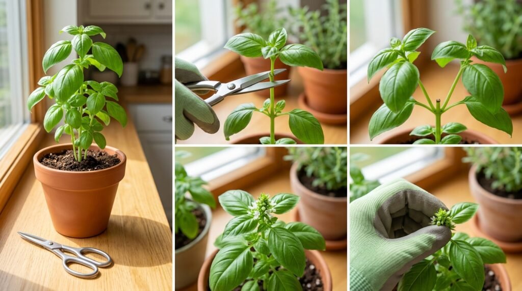 grow herbs in a small apartment