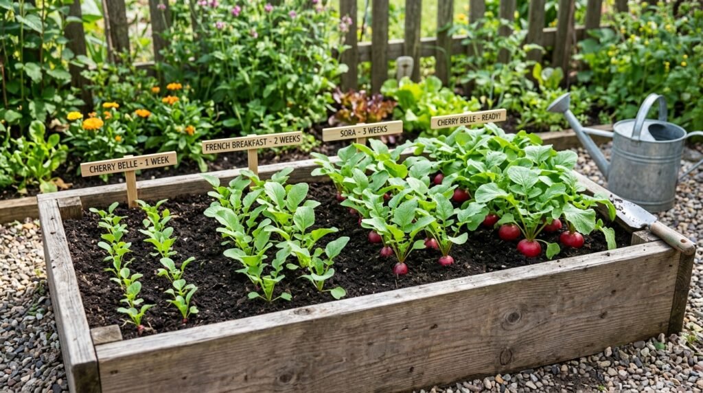 grow radishes fast
