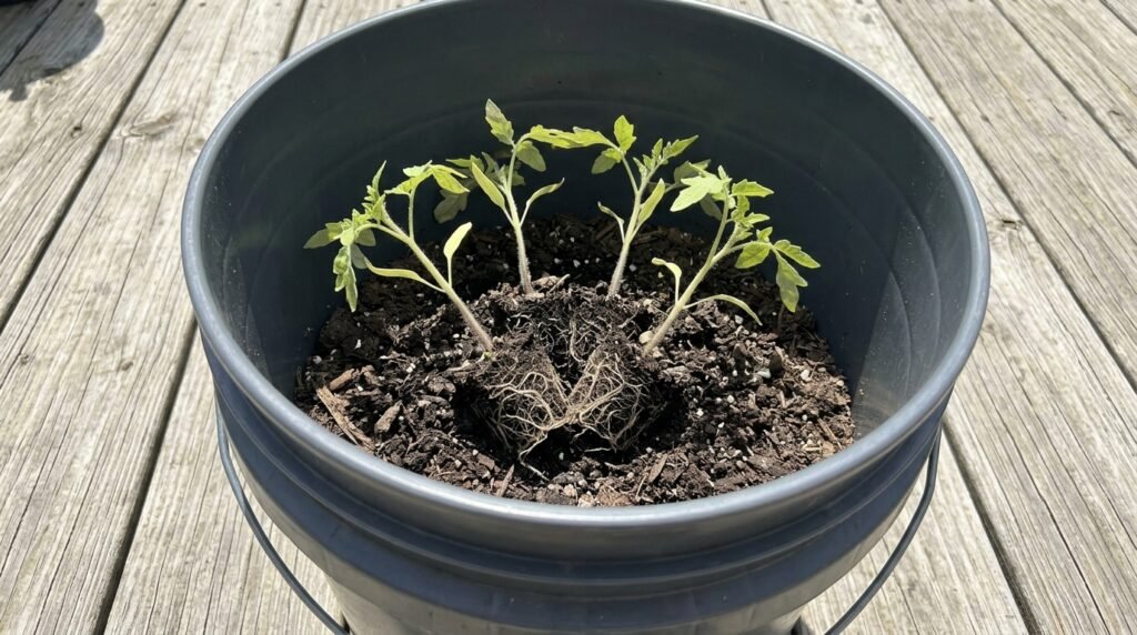 vegetable garden not producing