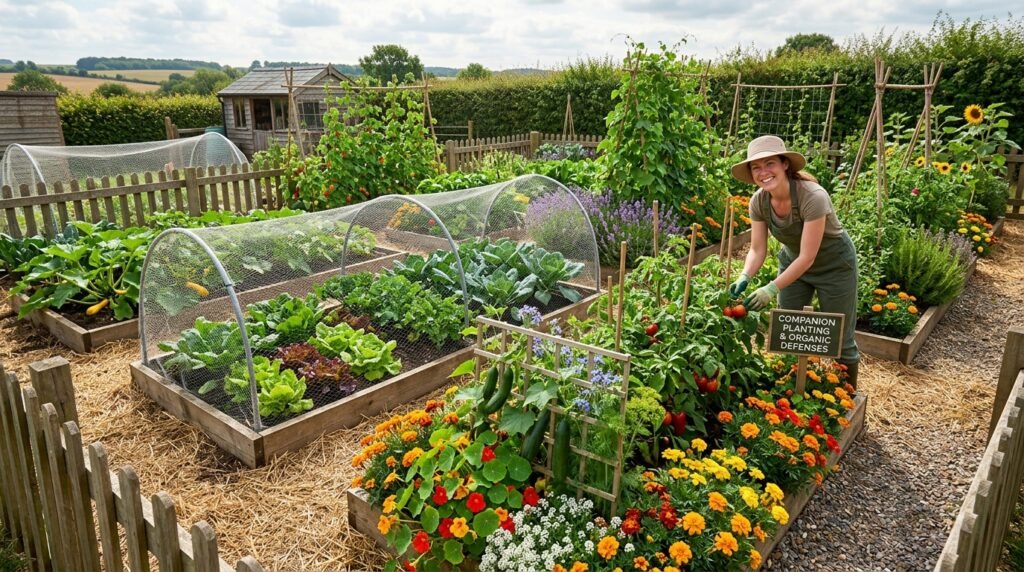protect your vegetable garden from pests